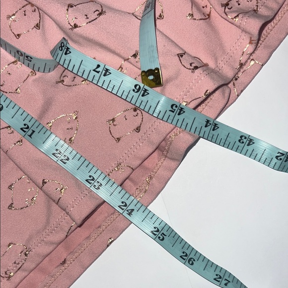 Adorable Pink Kids Dress with Gold Accents - Picture 5 of 7